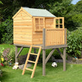 Shire Bunny 6x4 Playhouse with Platform
