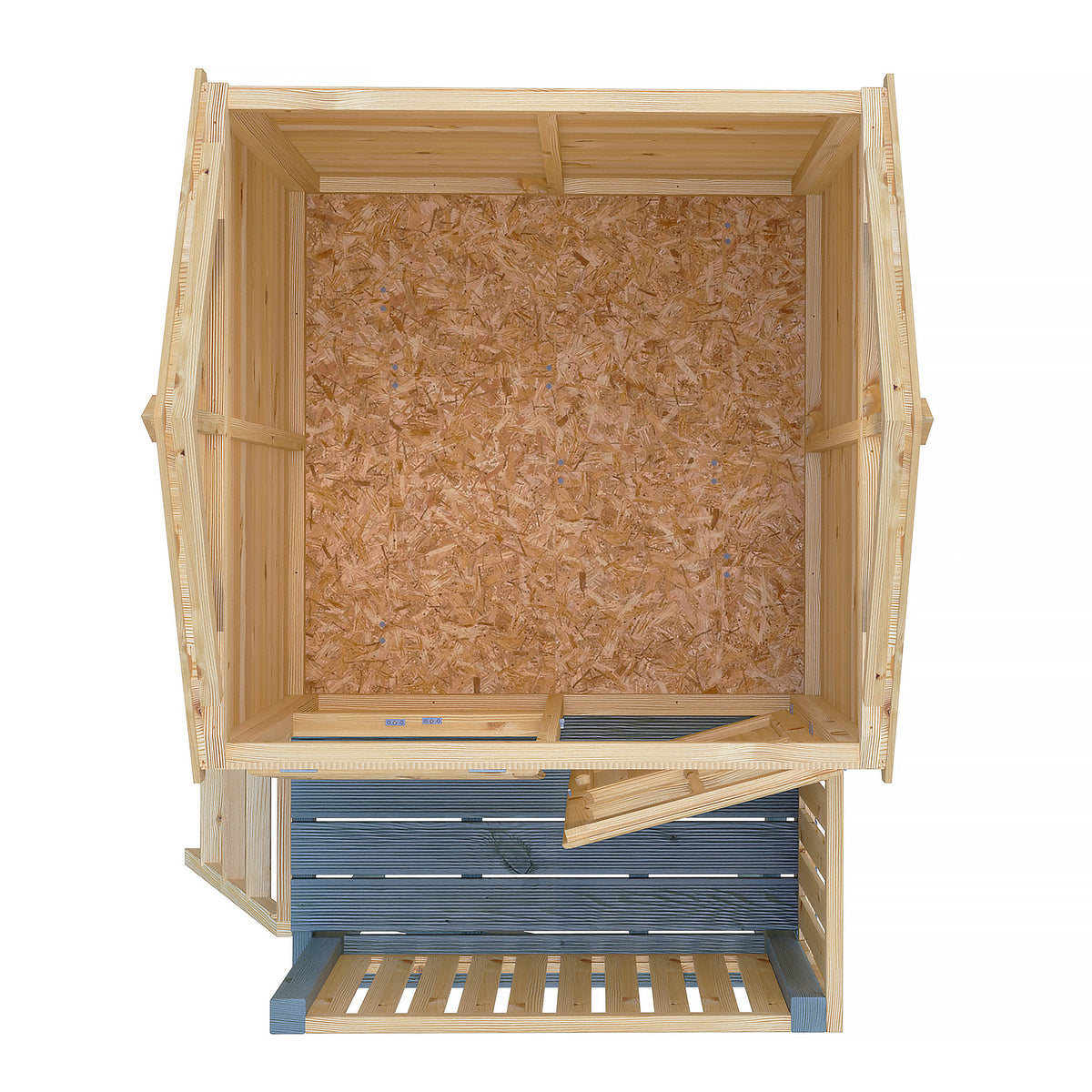 Shire Bunny 6x4 Playhouse with Platform