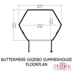 Buttermere Summerhouse | 8x6 Shiplap Timber Summerhouse