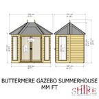 Buttermere Summerhouse | 8x6 Shiplap Timber Summerhouse