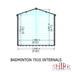 Badminton Summerhouse | 7x10 Shiplap Timber Summerhouse