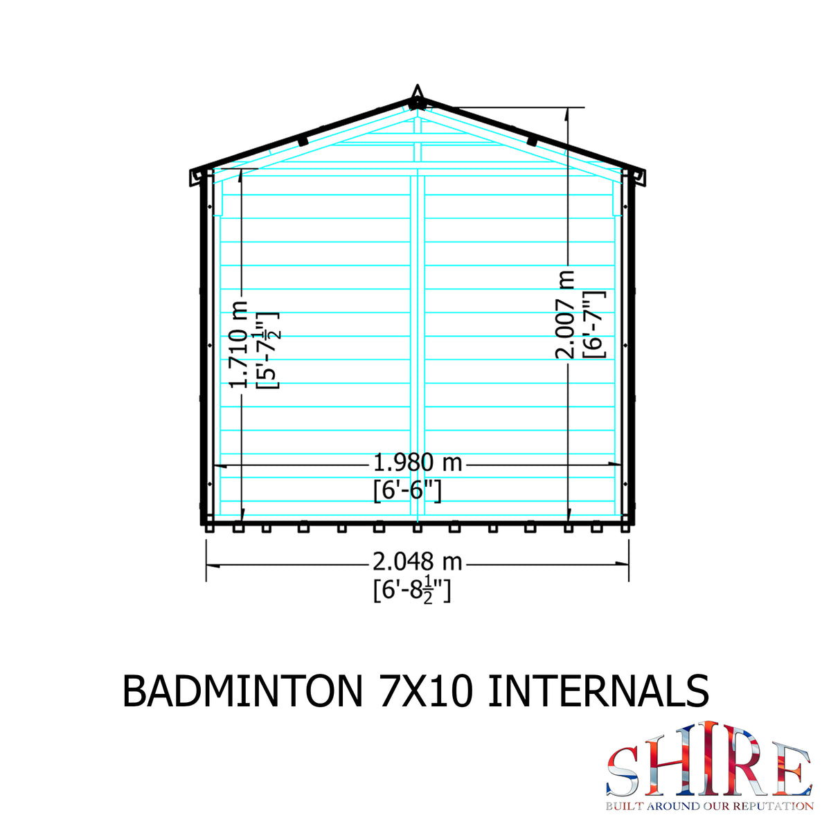 Badminton Summerhouse | 7x10 Shiplap Timber Summerhouse
