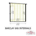 Barclay Summerhouse | Glazed Double Door Shiplap Timber Summerhouse