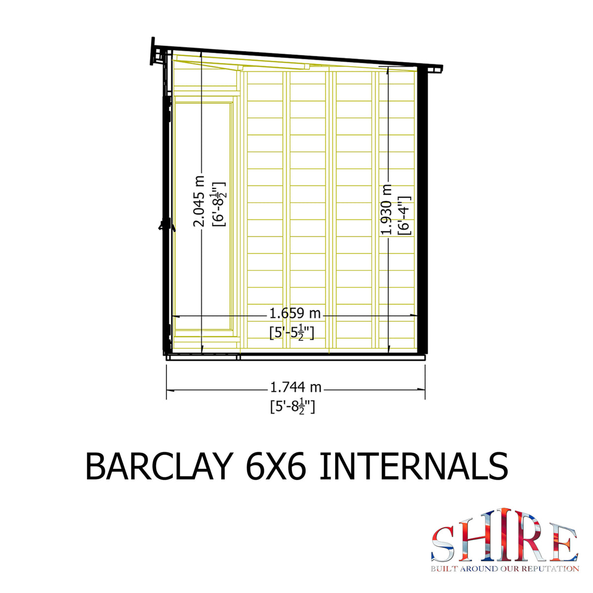 Barclay Summerhouse | Glazed Double Door Shiplap Timber Summerhouse