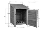 Wooden Garden Tool Storage W-99cm, H-126cm or 180cm, D-88cm