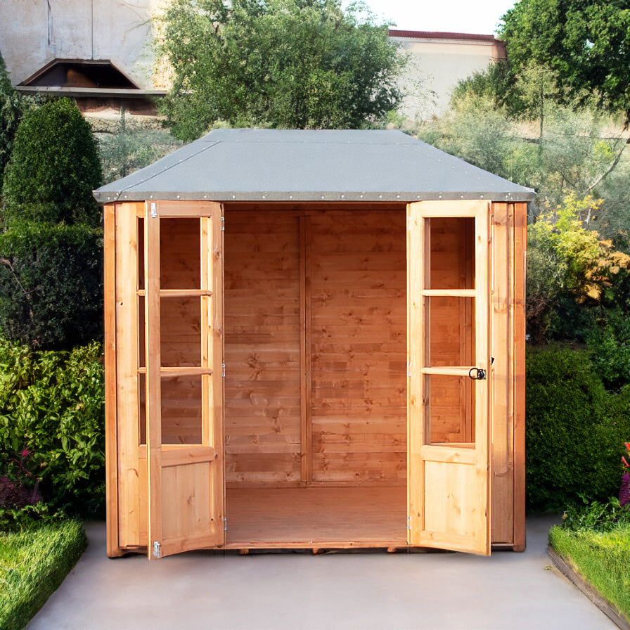 Charleston Summerhouse | 7x7 Shiplap Timber Summerhouse