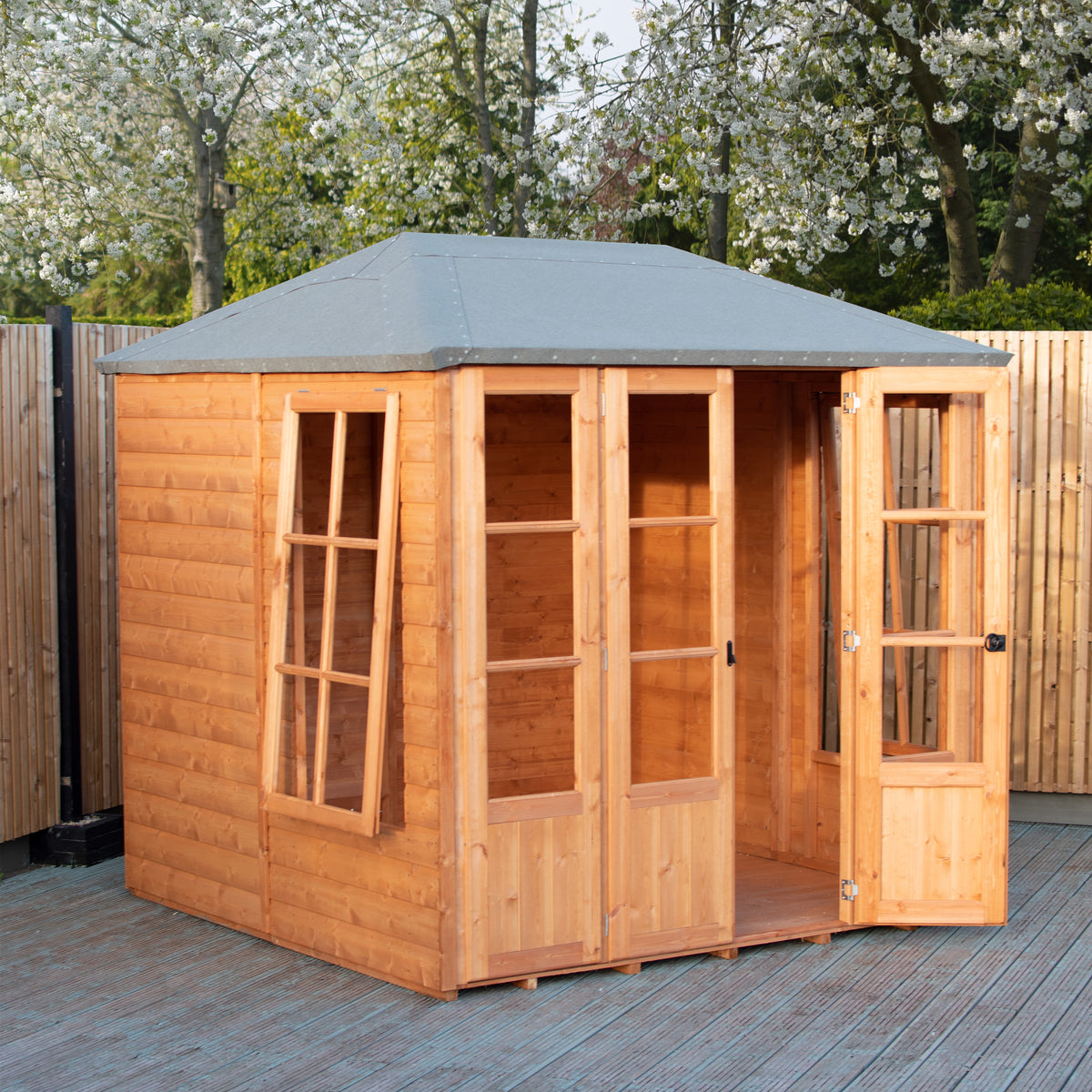 Charleston Summerhouse | 7x7 Shiplap Timber Summerhouse