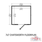 Chatsworth Summerhouse | 7x7 Shiplap Timber Summerhouse