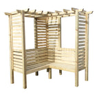 Clematis Arbour | 5x5 Pressure Treated Timber Corner Arbour