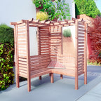 Clematis Arbour | 5x5 Pressure Treated Timber Corner Arbour
