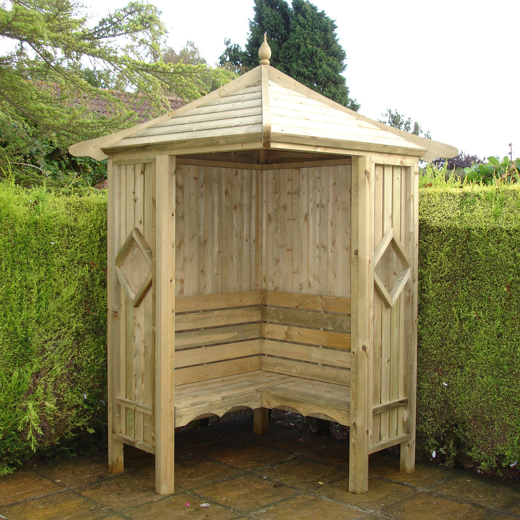 Corner Arbour | 4x4 Pressure Treated Timber Corner Arbour