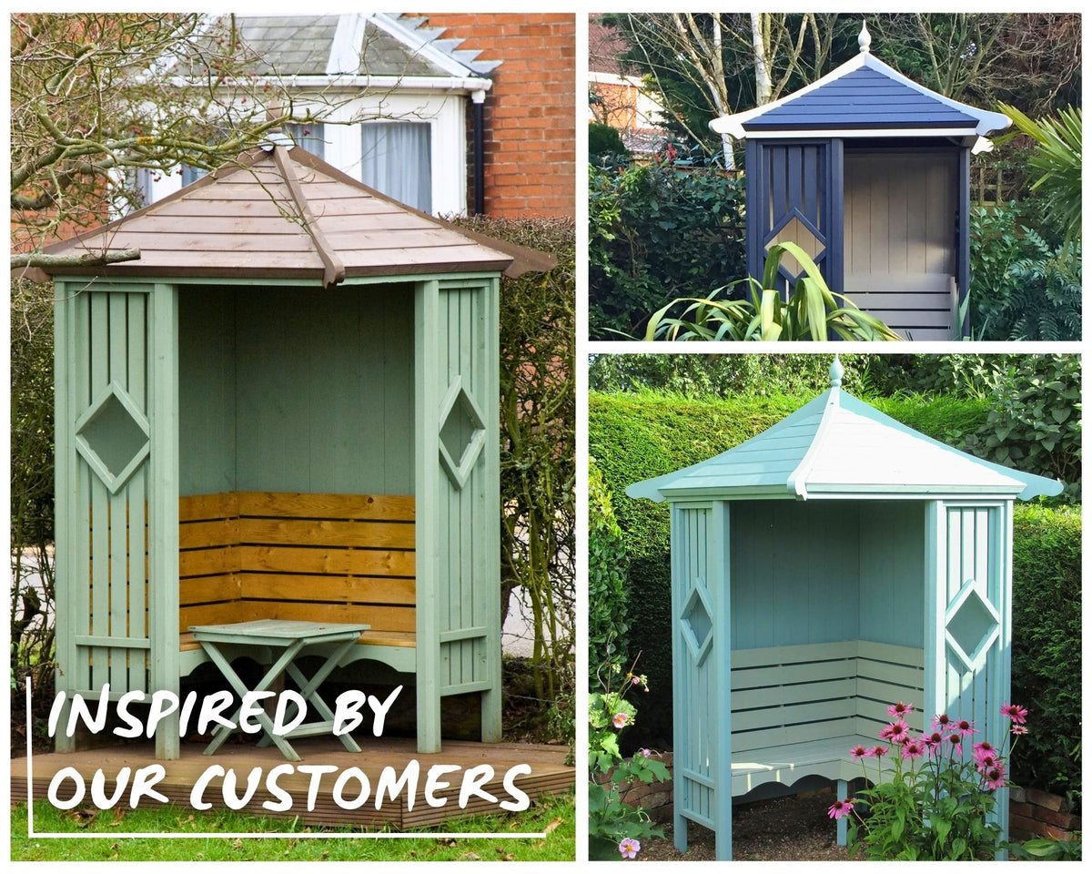 Corner Arbour | 4x4 Pressure Treated Timber Corner Arbour