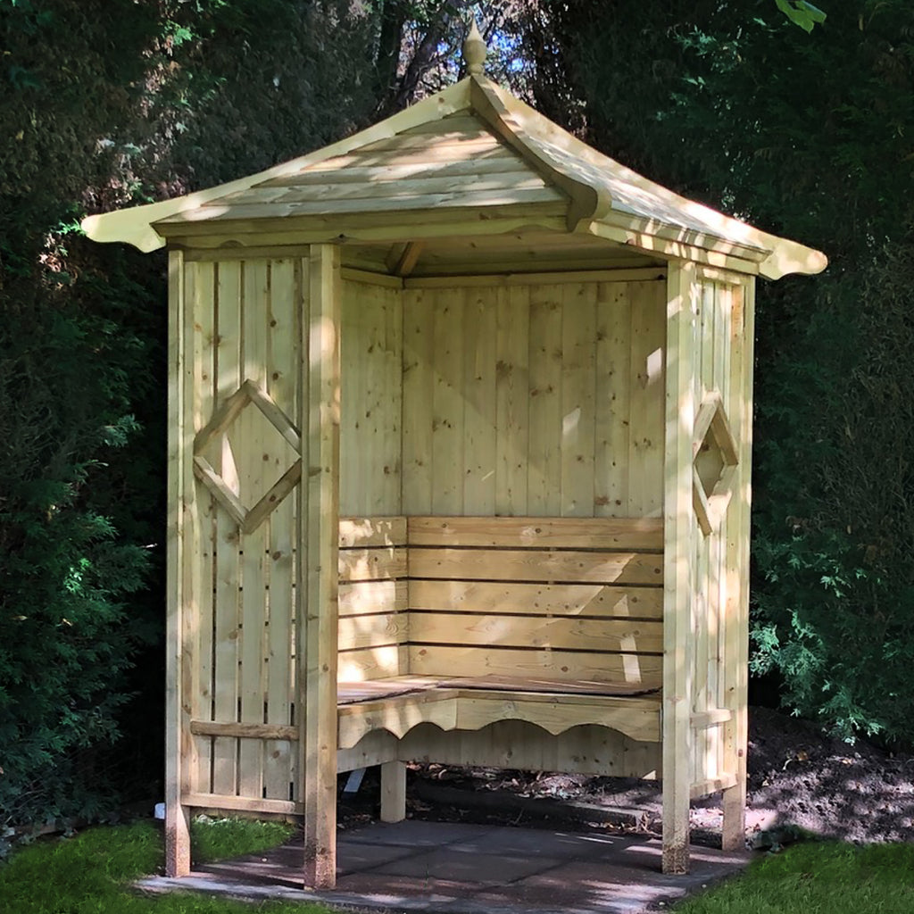 Corner Arbour | 4x4 Pressure Treated Timber Corner Arbour