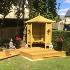 Corner Arbour | 4x4 Pressure Treated Timber Corner Arbour