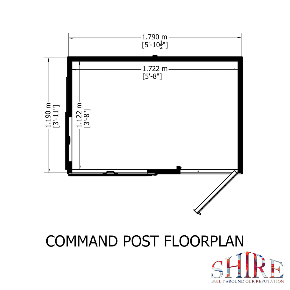 Command Post 6x4 Playhouse