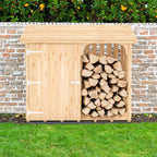 Country Log Store | 5x2 Pressure Treated Timber Log and Tool Store