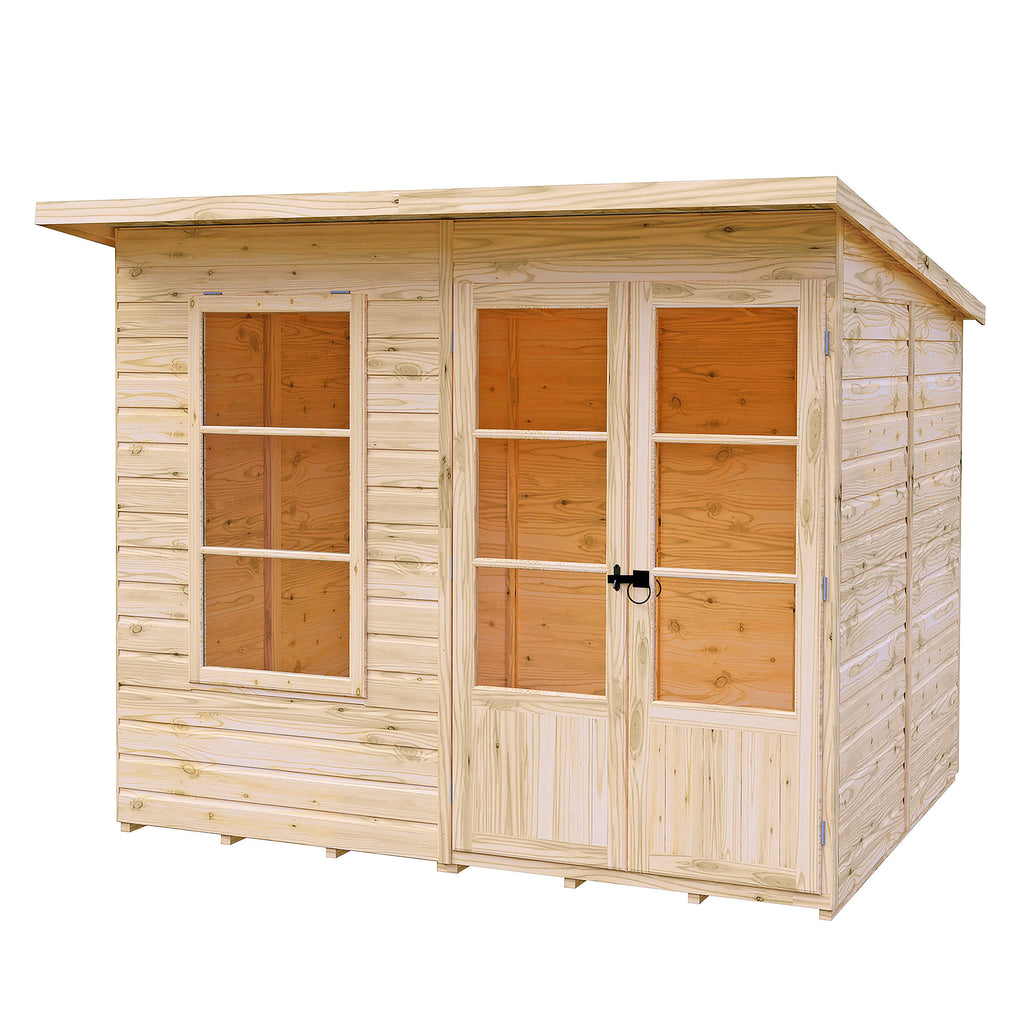 Dahlia Pent Summerhouse 8x6 – Shire timber summerhouse