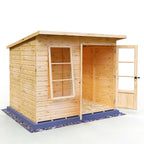 Dahlia Pent Summerhouse 8x6 – Shire timber summerhouse