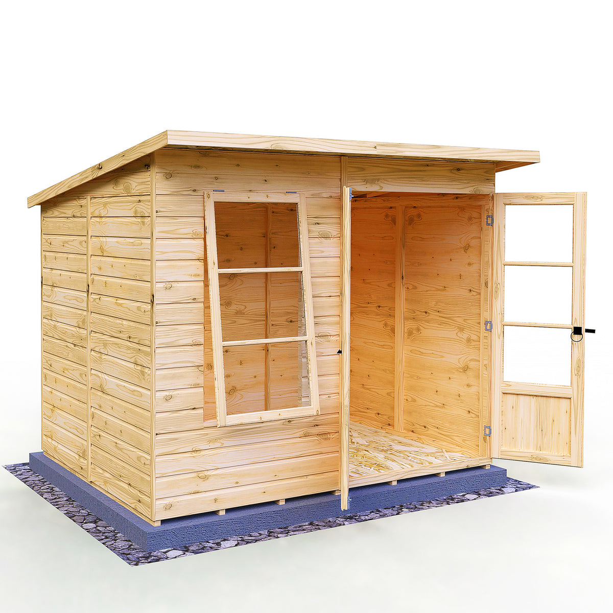 Dahlia Pent Summerhouse 8x6 – Shire timber summerhouse