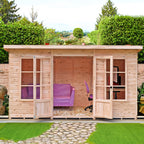 Dahlia Pent Summerhouse 12x6 – Shire timber summerhouse