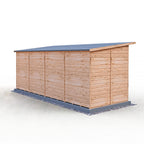 Dahlia Pent Summerhouse 16x6 – Shire timber summerhouse