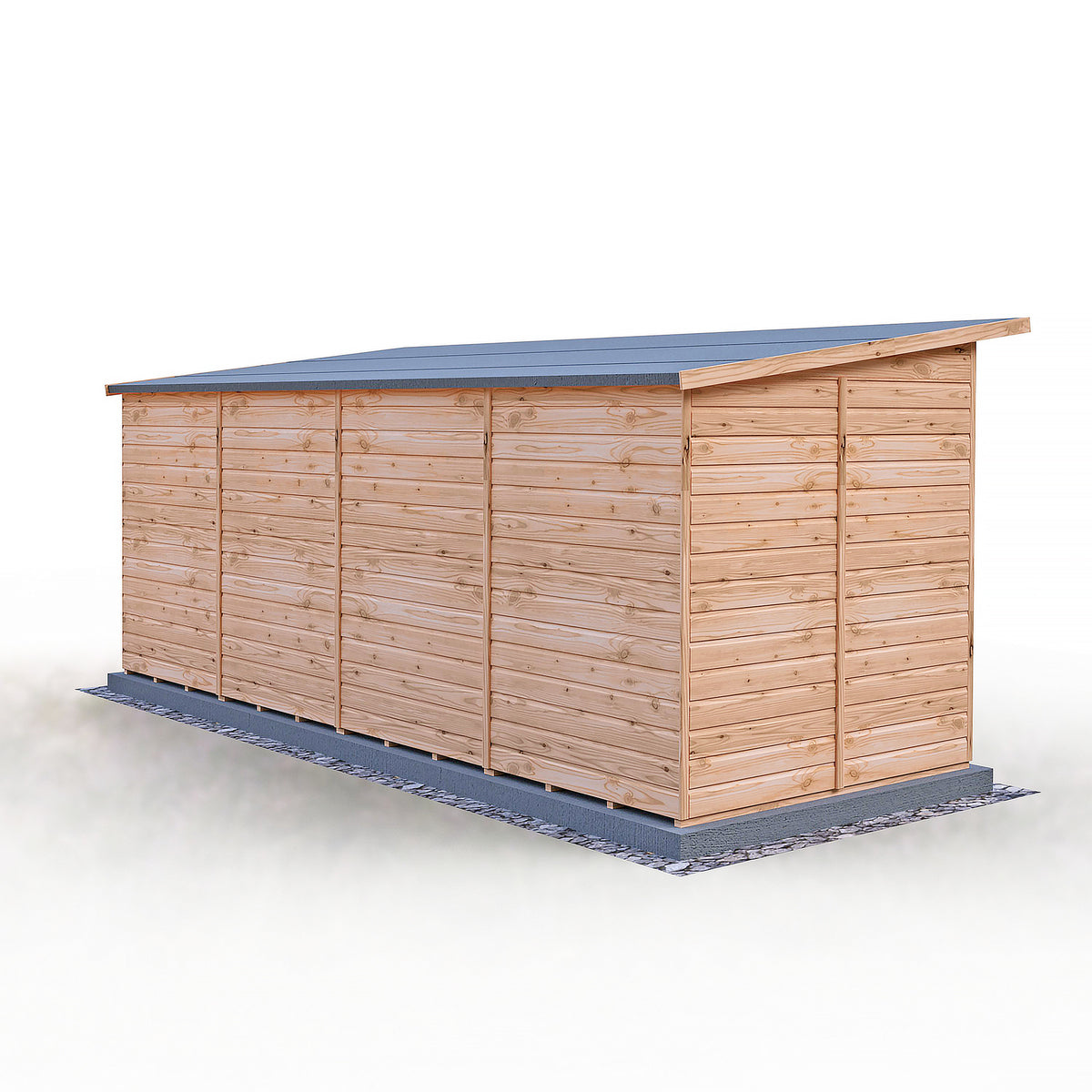 Dahlia Pent Summerhouse 16x6 – Shire timber summerhouse