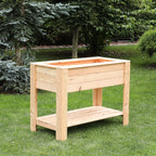 Dan Larch Planter | Shire 3x2 Raised Timber Garden Planter