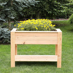 Dan Larch Planter | Shire 3x2 Raised Timber Garden Planter