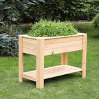 Dan Larch Planter | Shire 3x2 Raised Timber Garden Planter