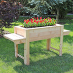 Dim Larch Planter | Shire 3x2 Raised Timber Garden Planter