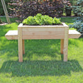 Dim Larch Planter | Shire 3x2 Raised Timber Garden Planter
