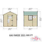 Faroe Workshop | 6x6 Shiplap Timber Workshop