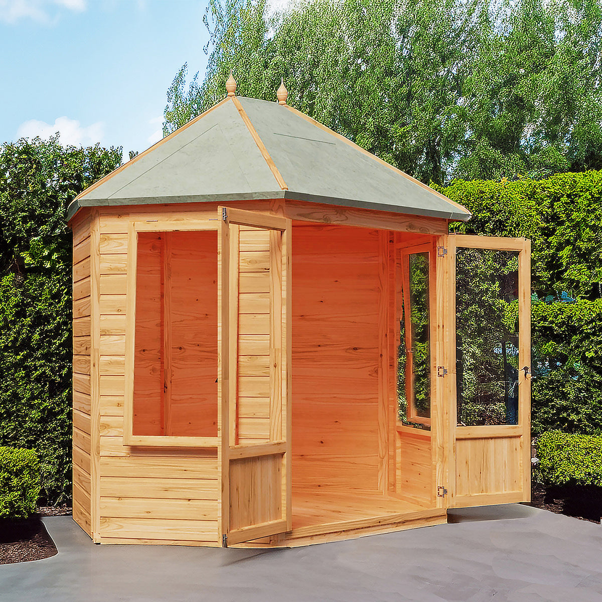 Fleswick Summerhouse | 8x6 Shiplap Timber Summerhouse