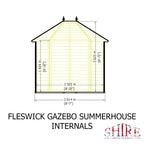 Fleswick Summerhouse | 8x6 Shiplap Timber Summerhouse