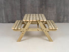 Fortem Rounded Pub Style Picnic Table Benches Set