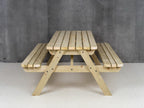 Fortem Rounded Pub Style Picnic Table Benches Set
