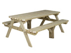 Fortem Rounded Pub Style Picnic Table Benches Set