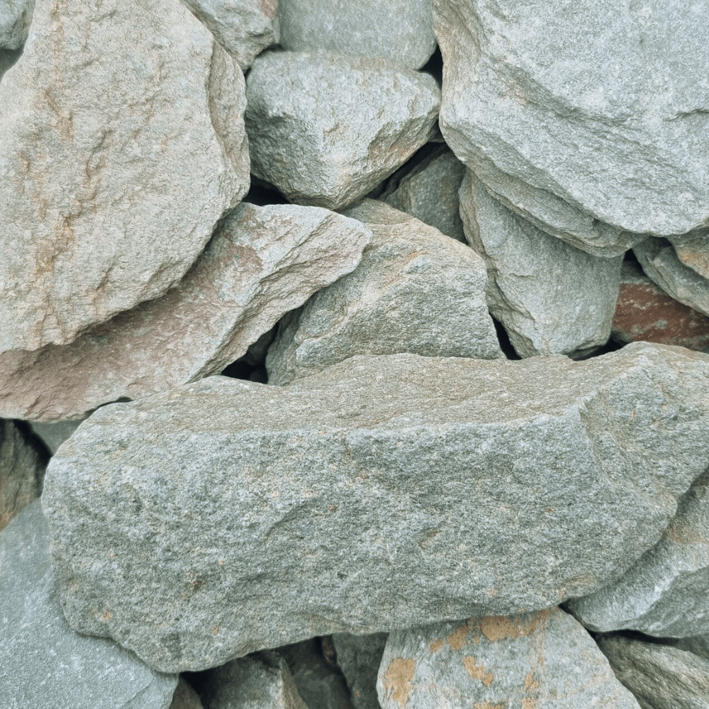 Welsh Green Slate Chippings | 40mm Crushed Slate for Borders