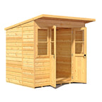 Haddon Pent Summerhouse | 7 x 5 Shiplap Timber Summerhouse