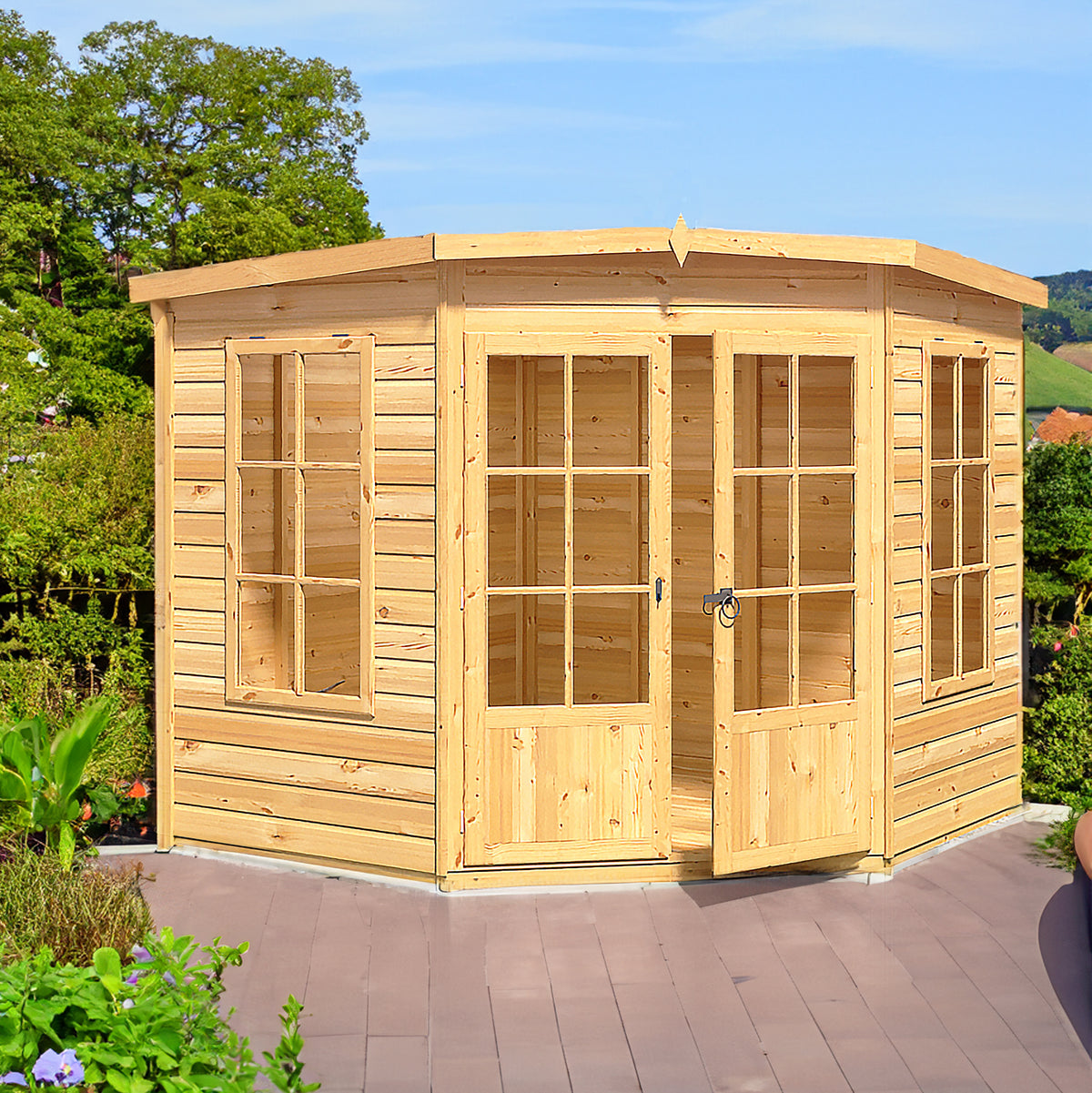 Hampton Summerhouse | Shiplap Timber Summerhouse
