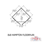 Hampton Summerhouse | Shiplap Timber Summerhouse