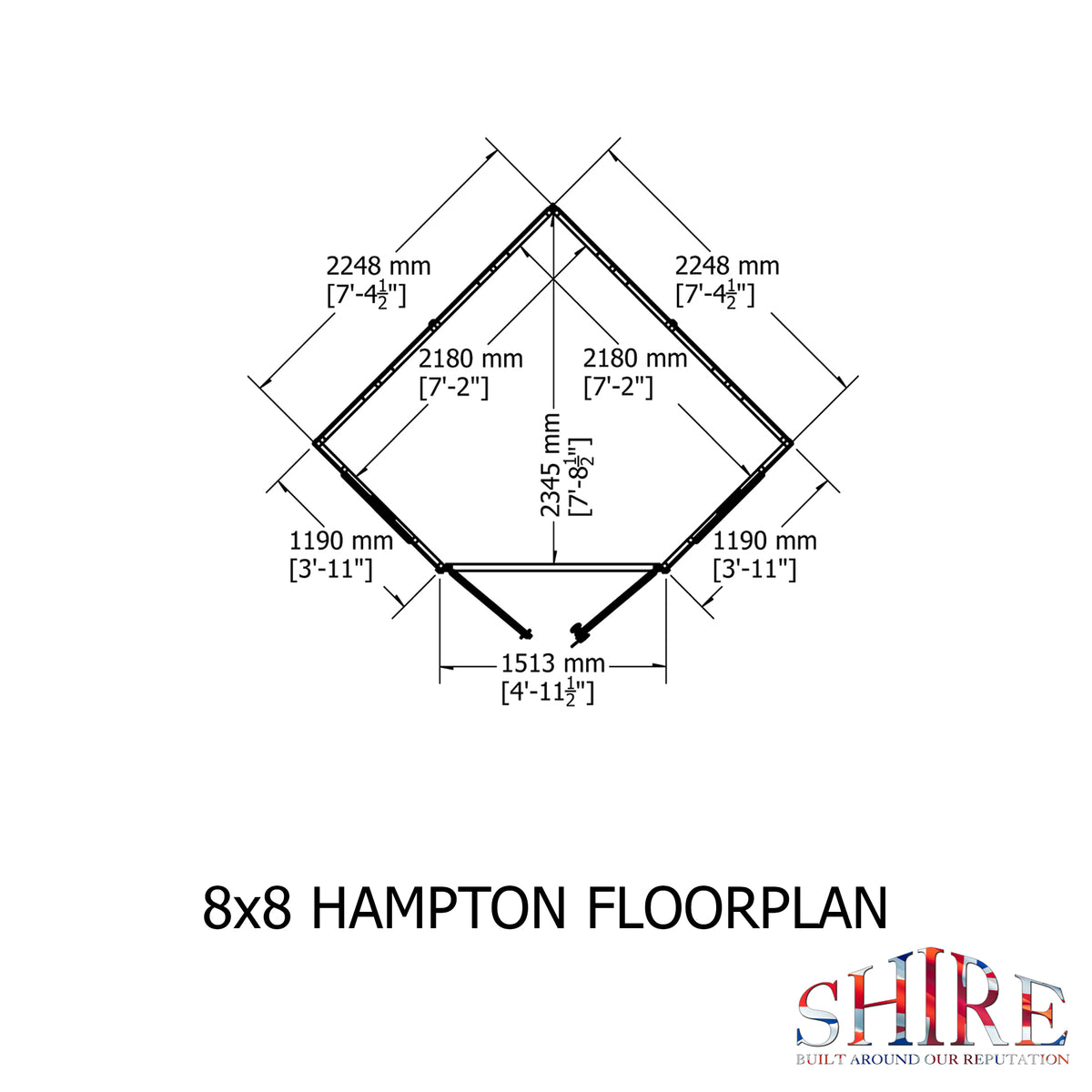 Hampton Summerhouse | Shiplap Timber Summerhouse