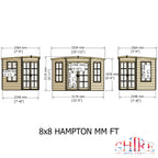 Hampton Summerhouse | Shiplap Timber Summerhouse