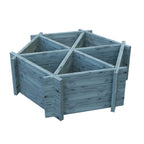 Hexagonal Planter | Shire 6-Section Pressure Treated Timber Feature Planter