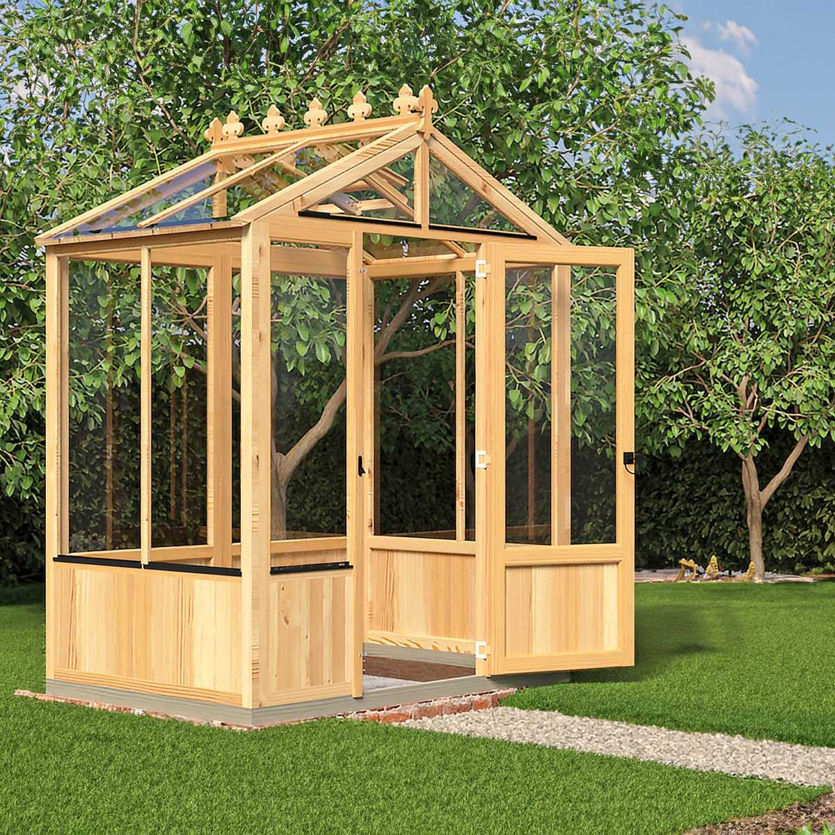 Holkham Greenhouse | Glazed Timber Greenhouse