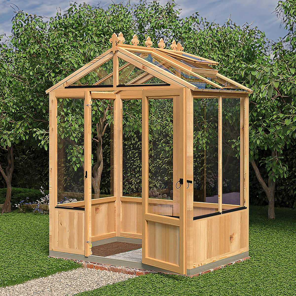 Holkham Greenhouse | Glazed Timber Greenhouse