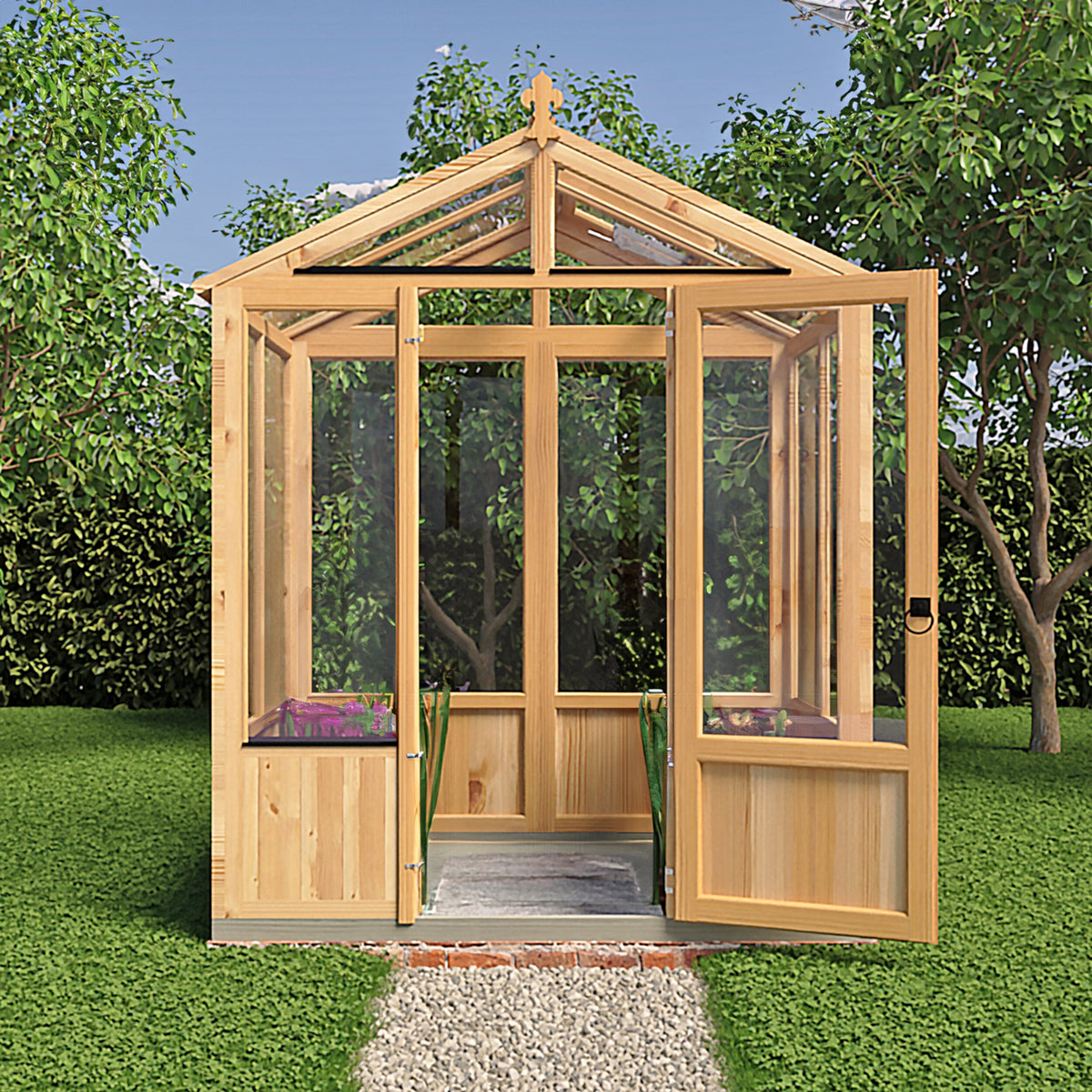 Holkham Greenhouse | Glazed Timber Greenhouse