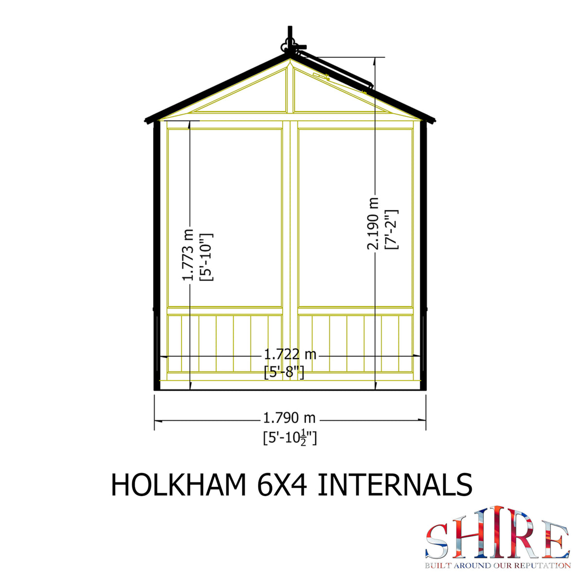 Holkham Greenhouse | Glazed Timber Greenhouse