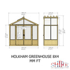 Holkham Greenhouse | Glazed Timber Greenhouse