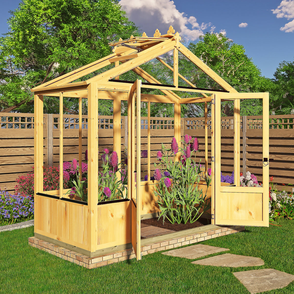 Holkham Greenhouse | Glazed Timber Greenhouse